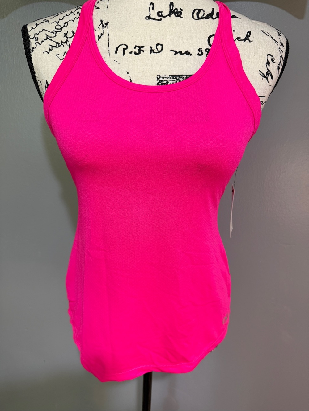 2xist Bright Hot Pink Racerback Tank